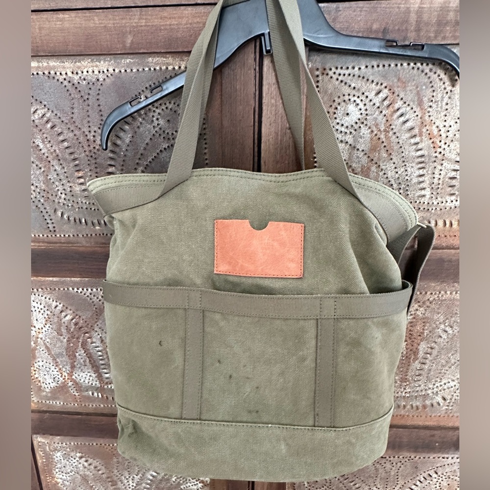 Madewell Olive Green Tote Bag
